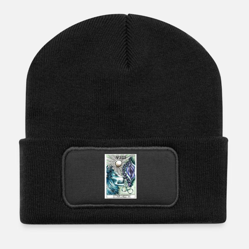Strength - Recycled Patch Beanie - black