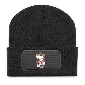 Power Of Mind Art Nouveau - Recycled Patch Beanie - dark grey - Front