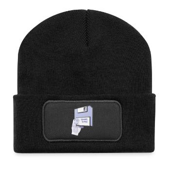 work bench 3D - Recycled Patch Beanie - black - Front
