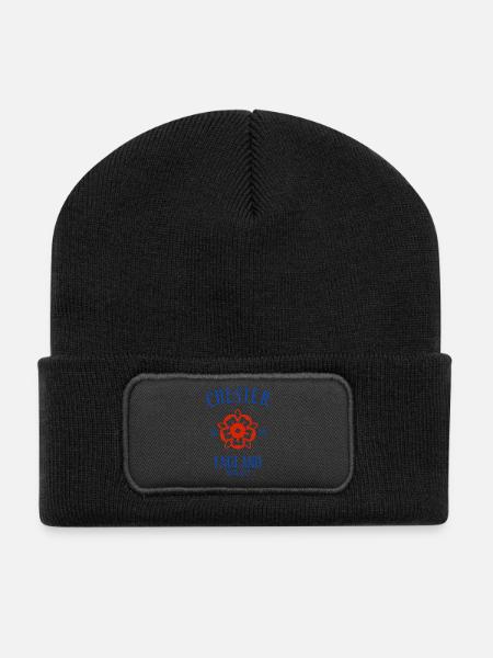 CHESTER England - Recycled Patch Beanie - black