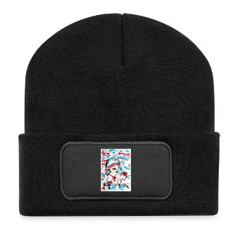 Blinded Girl - Recycled Patch Beanie - black - Front