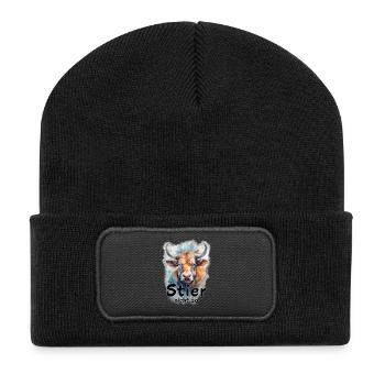 Taurus (me) not so (on) - Recycled Patch Beanie - black - Front