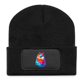 Alpaca - Recycled Patch Beanie - black - Front