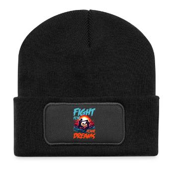 Epic Boxing Showdown: Fight for Your Dreams! - Recycled Patch Beanie - black - Front