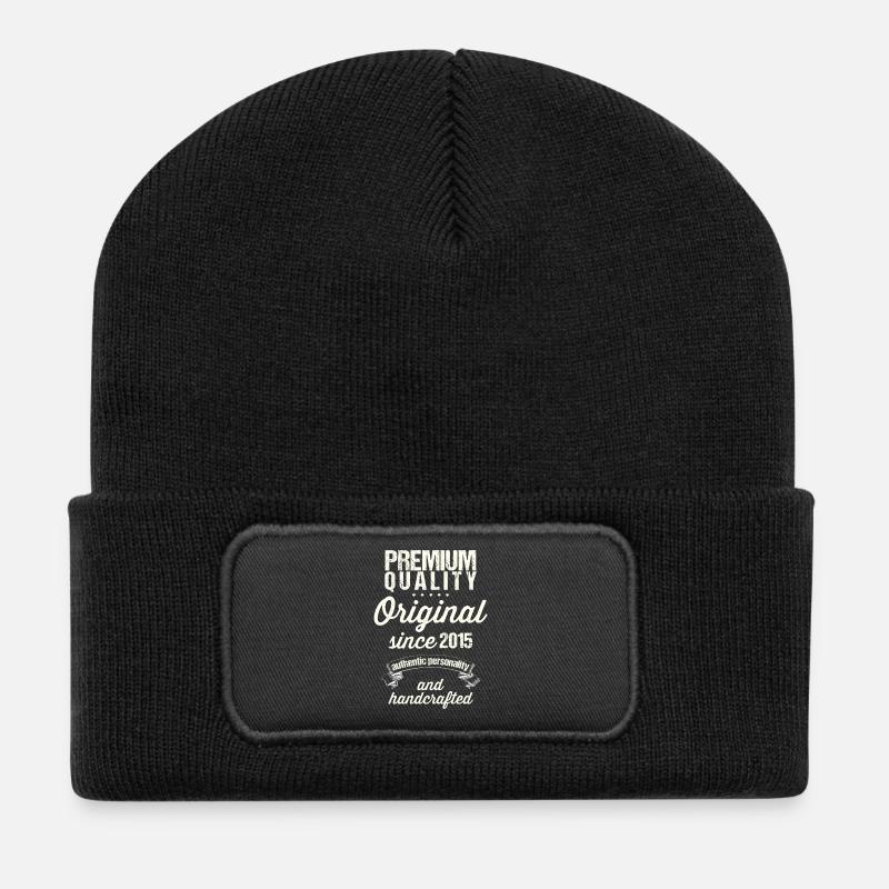 2015 Yearbook - Recycled Patch Beanie - black