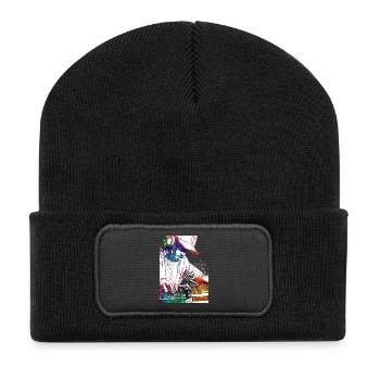 DJ music console - Recycled Patch Beanie - black - Front