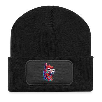 Alpaca - Recycled Patch Beanie - black - Front