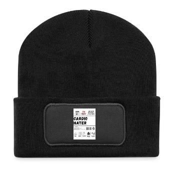T-shirt Gym Nutrition - Beanie recyclé à patch - noir - Devant