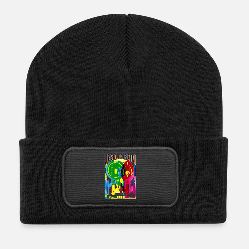 Geek pride - Recycled Patch Beanie - black