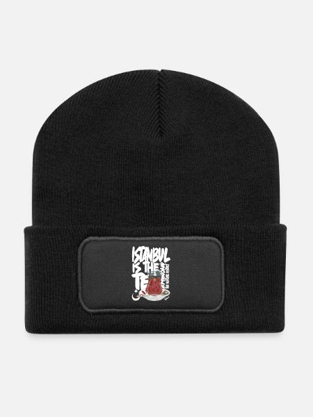Tasse à Thé TurcAnimated Vintage Scene - Beanie recyclé à patch - noir