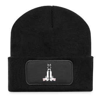 Armes fumantes : Bang & Style - Beanie recyclé à patch - noir - Devant