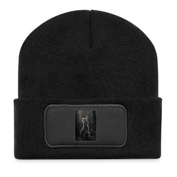 Wallabies Wallaby - Beanie recyclé à patch - noir - Devant