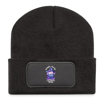 Wizard Booty Butttober - Recycled Patch Beanie - dark grey - Front