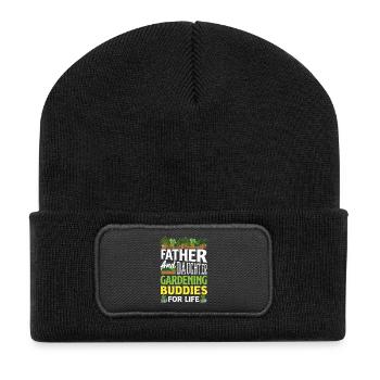 Garden & Plant Lovers Gifts - Recycled Patch Beanie - black - Front