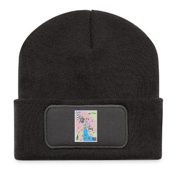 Ville de Zurich - Beanie recyclé à patch - charbon - Devant