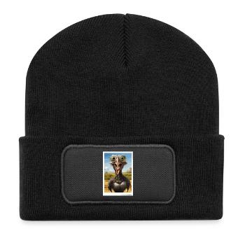 Funny bouquet in the desert - Recycled Patch Beanie - black - Front