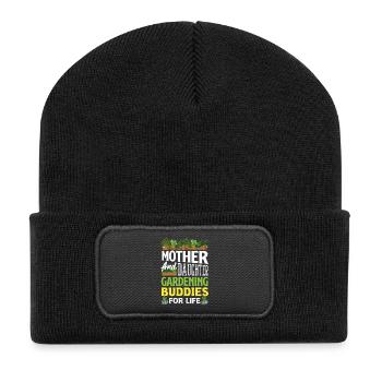 Garden & Plant Lovers Gifts - Recycled Patch Beanie - black - Front