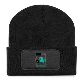 Future Genius 6 Platypus - Recycled Patch Beanie - black - Front