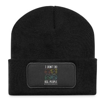 Nurse School - Recycled Patch Beanie - black - Front
