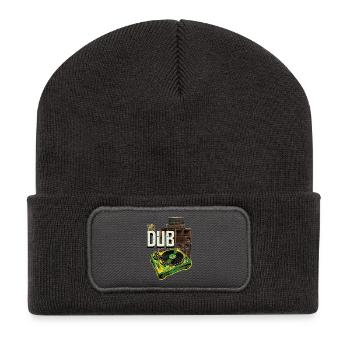 Platine Dub Reggae Soundsystem - Beanie recyclé à patch - charbon - Devant