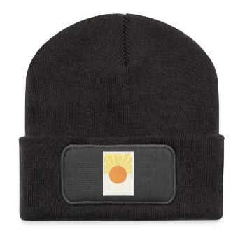 Sun - Recycled Patch Beanie - dark grey - Front