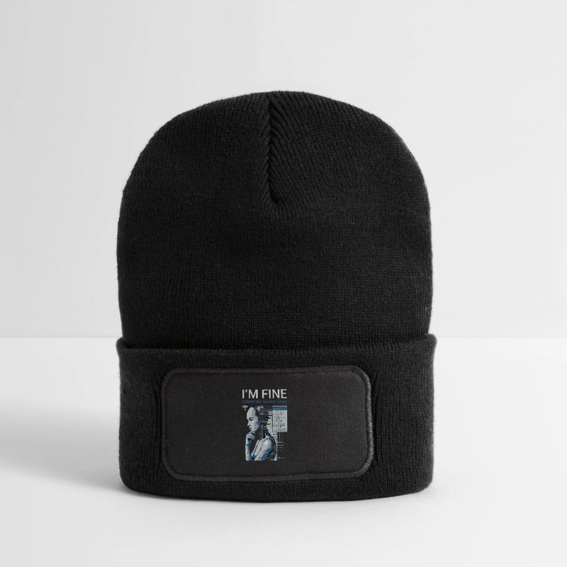 Check The Source Code Recycled Patch Beanie