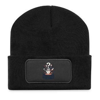Professional Overthinker - Recycled Patch Beanie - black - Front