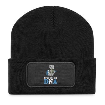 Guatemala Flag T-Shirt Pride & Home Chapín - Recycled Patch Beanie - black - Front