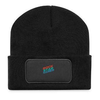 Gamer - ! - Beanie recyclé à patch - noir - Devant