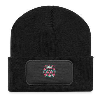 Watermelons Slush - Recycled Patch Beanie - black - Front