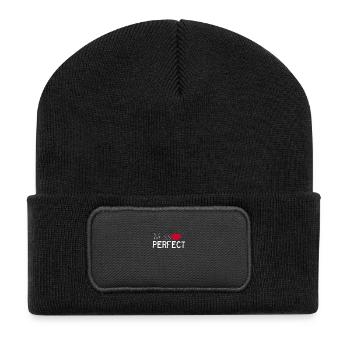 Miss Perfect - Recycled Patch Beanie - black - Front