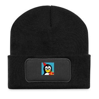 penguin101 - Recycled Patch Beanie - black - Front