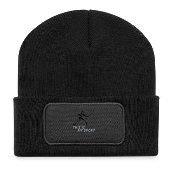 fechten_122012_b_2c - Recycled Patch Beanie - black - Front