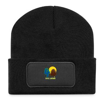 Landes - Landais - Recycled Patch Beanie - black - Front
