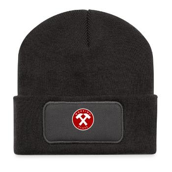 Working Class - Recycled Patch Beanie - dark grey - Front