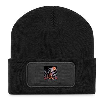 Catzilla - Recycled Patch Beanie - black - Front