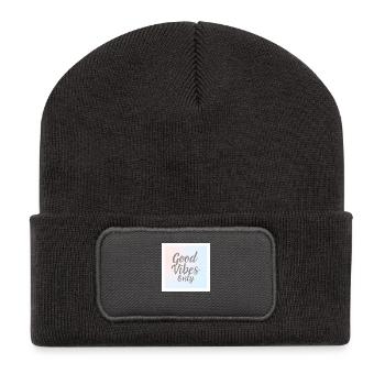 EY Only 2022 - Beanie recyclé à patch - charbon - Devant