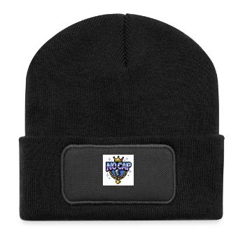 image pas cap - Beanie recyclé à patch - noir - Devant