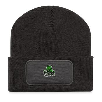 Fribourg Dragon - Beanie recyclé à patch - charbon - Devant