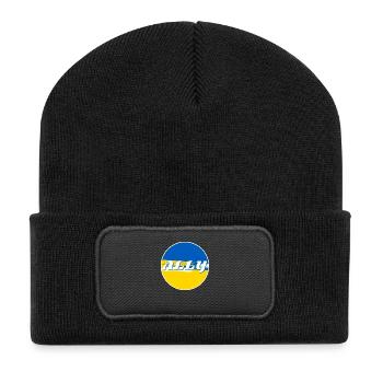 Ally Ukraine - Recycled Patch Beanie - black - Front