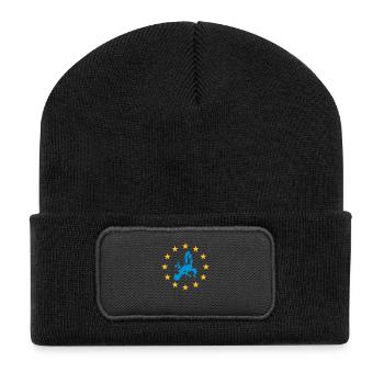 Europe - European Union - Recycled Patch Beanie - black - Front