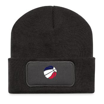 Basket-ball Basketball Basket - Beanie recyclé à patch - charbon - Devant