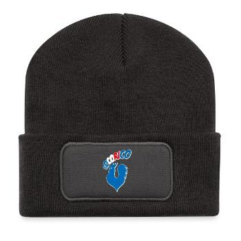France Euro 2016 bleu blanc rouge coq Cocorico - Beanie recyclé à patch - charbon - Devant