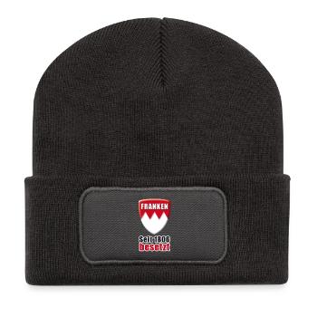 Franken - Seit 1806 besetzt! - Recycelte Patch Beanie - Dunkelgrau - Vorne