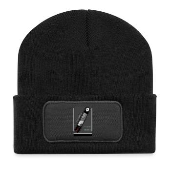 SONY WM R202 - Recycled Patch Beanie - black - Front