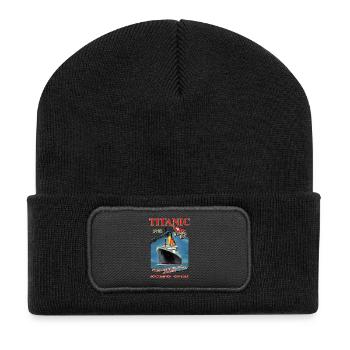 TITANIC liner creation Louis RUNEMBERG © Adagp - Recycled Patch Beanie - black - Front