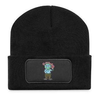 Sweet tooth Candy Bonbons Délicieux dessert - Beanie recyclé à patch - noir - Devant