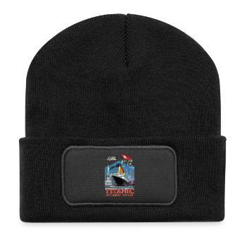 TITANIC NEW YORK CREA LOUIS RUNEMBERG © Adagp - Beanie recyclé à patch - noir - Devant