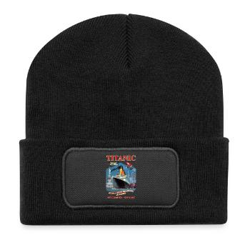 TITANIC SPIRIT Kreation Louis RUNEMBERG © Adagp - Recycelte Patch Beanie - Schwarz - Vorne