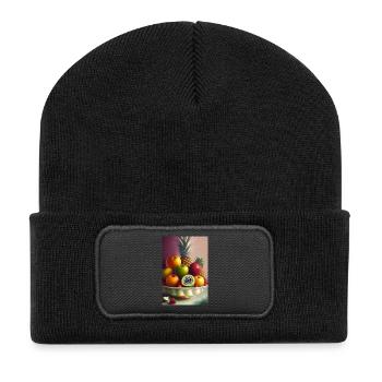 Fruit - Recycled Patch Beanie - black - Front
